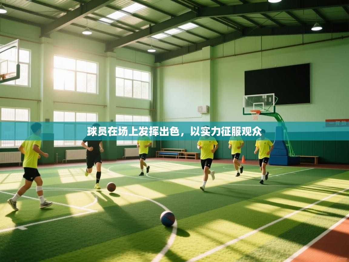 球员在场上发挥出色，以实力征服观众